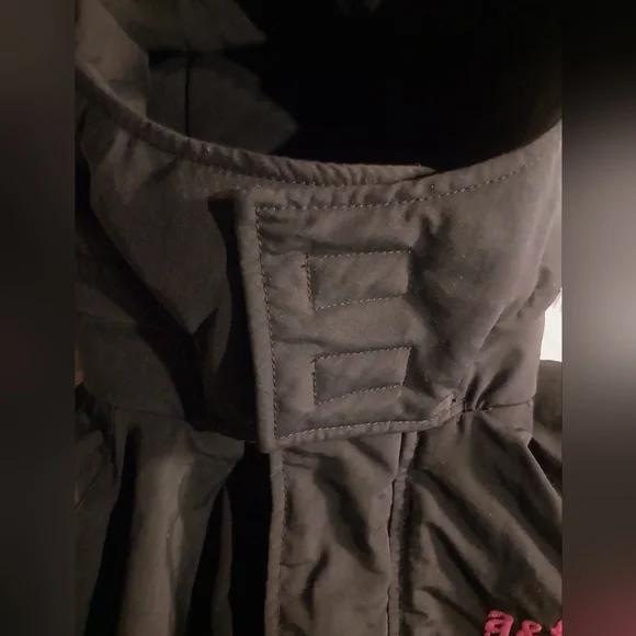 Abercrombie & Fitch Weather Warrior Winter Coat Size Youth XL  black / red - Picture 13 of 14